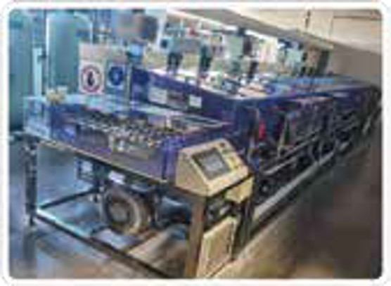 通过式精密玻璃平板清洗线